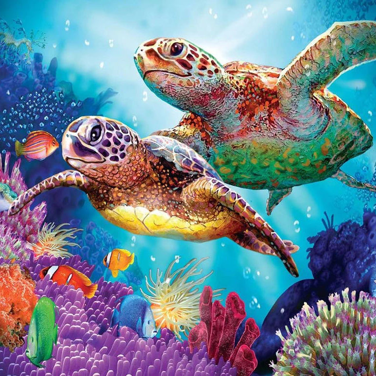 Calm Turtle Diamond Painting - Silent Journey– Craft-Ease