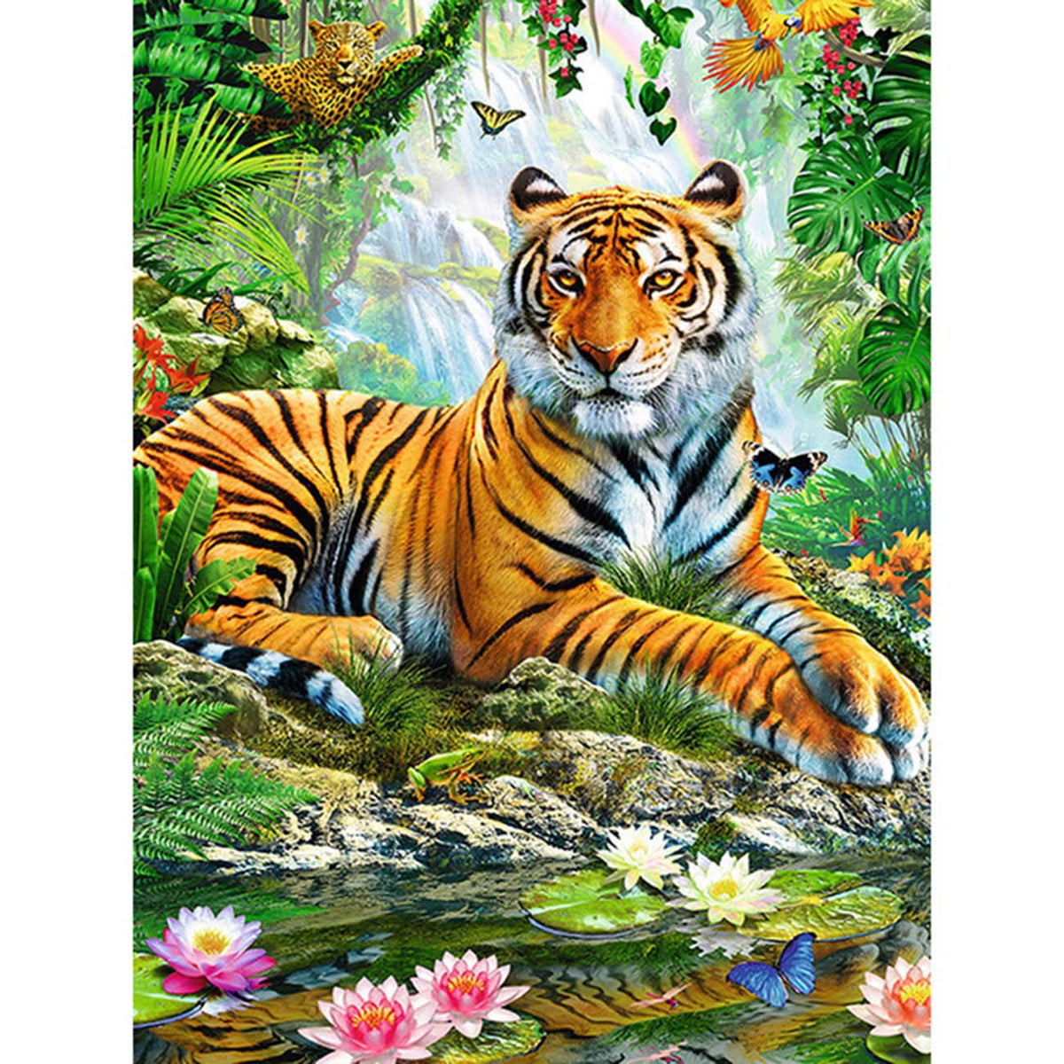 Blue Butterfly Tiger 5D Diamond Painting -  – Five Diamond  Painting
