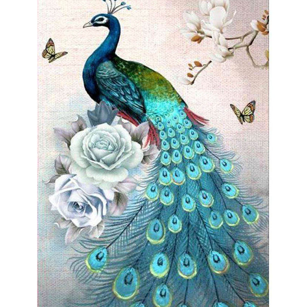 5D Diamond Painting peacock Paint with Diamonds Art Crystal Craft Decor AH1873