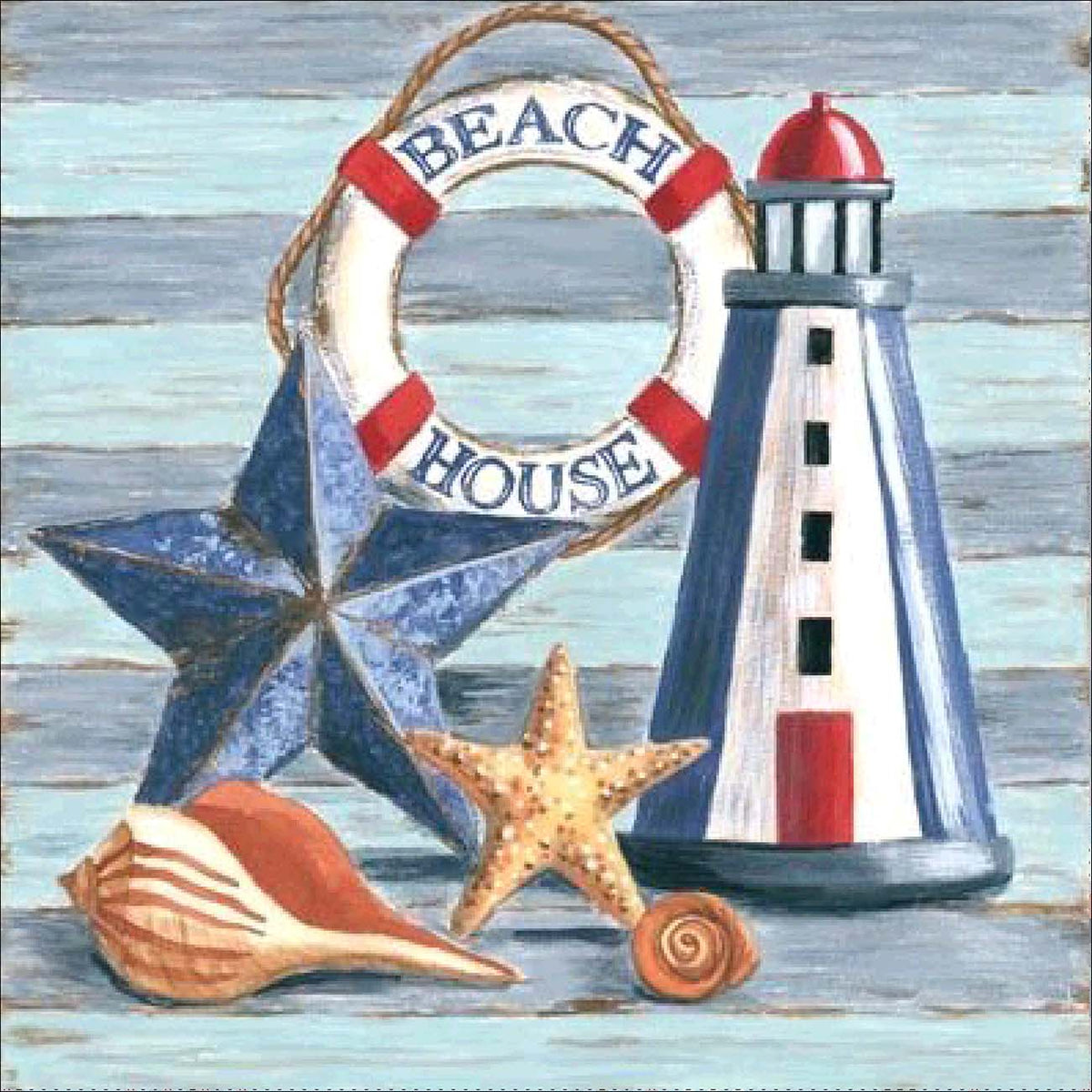 Pelican Lighthouse Diamond Painting Kit