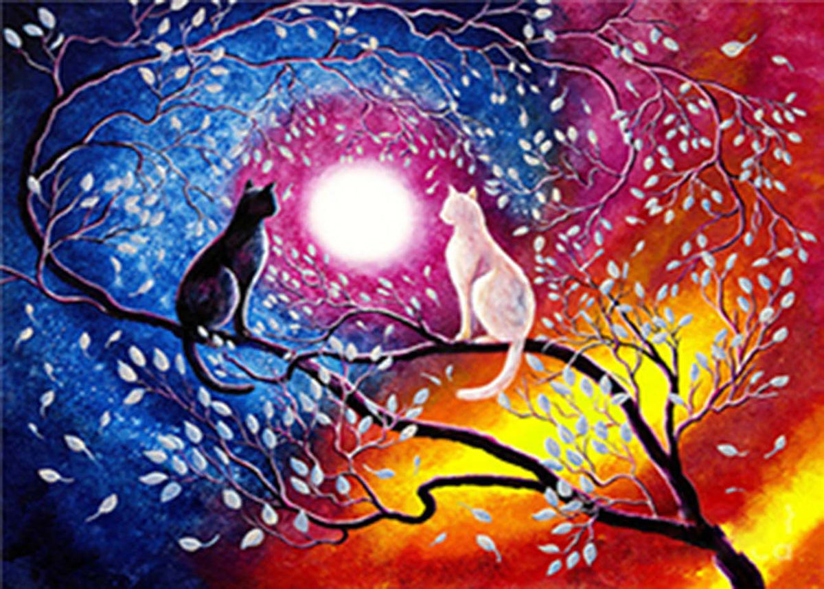 Color Smile Cat 5D Diamond Painting -  – Five Diamond  Painting