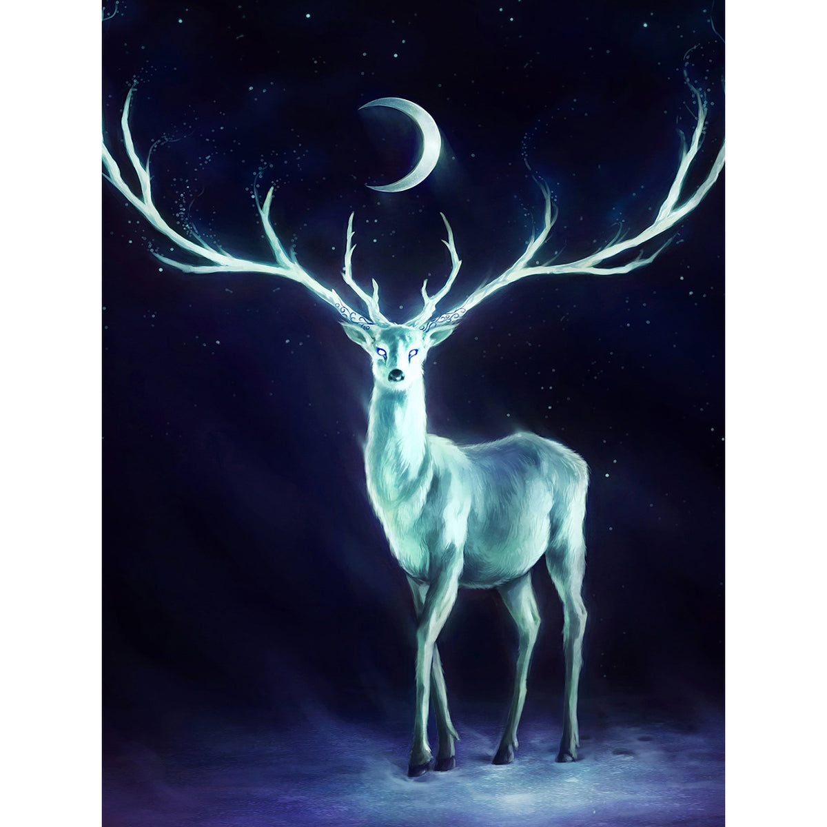 Moon Deer 5D Diamond Painting -  – Five Diamond Painting