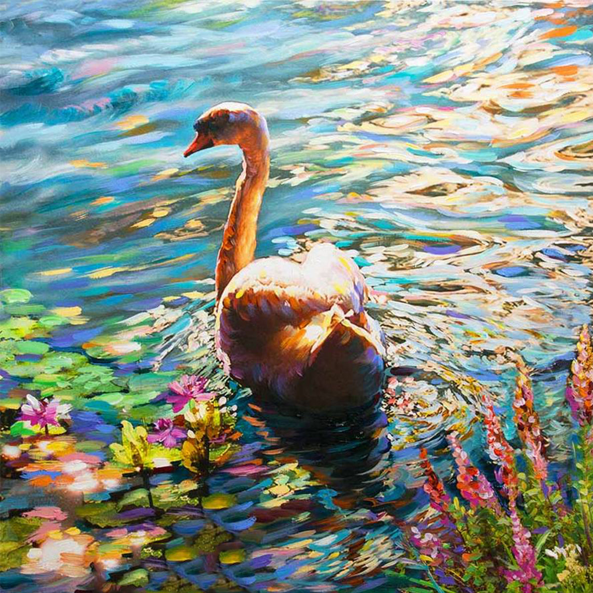 Best Deal for 5D Diamond Art Painting Kits for Adults DIY Wild Duck Full