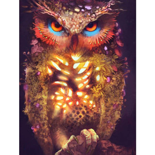 5D Diamond Painting owl Paint with Diamonds Art Crystal Craft Decor AH2078