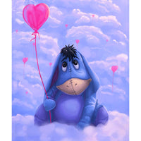 5D Diamond Painting Eeyore from Winnie-the-Pooh Paint with Diamonds Art Crystal Craft Decor