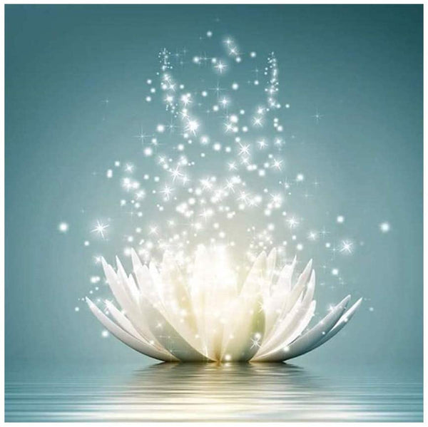 5D Diamond Painting Water Lily Lotus Paint with Diamonds Art Crystal Craft Decor