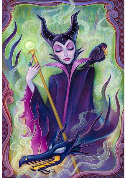 5D Diamond Painting Maleficent Paint with Diamonds Art Crystal Craft Decor