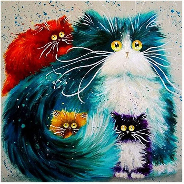 Cats Diamond Painting, Cat Diamond Art