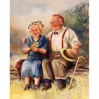 5D Diamond Painting Grow Old Together Paint with Diamonds Art Crystal Craft Decor AH2413