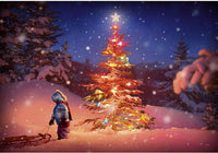 5D Diamond Painting Christmas Tree and Children Paint with Diamonds Art Crystal Craft Decor