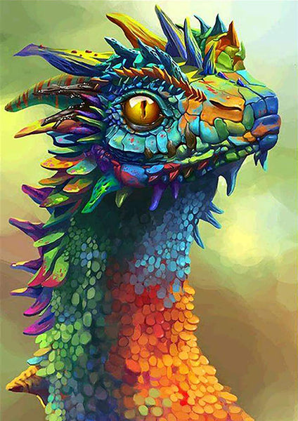 5D Diamond Painting Dragon Paint with Diamonds Art Crystal Craft
