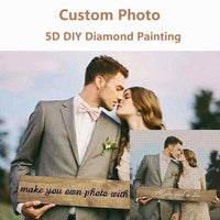 Custom DIY Diamond Photo kit - Five Diamond Painting
