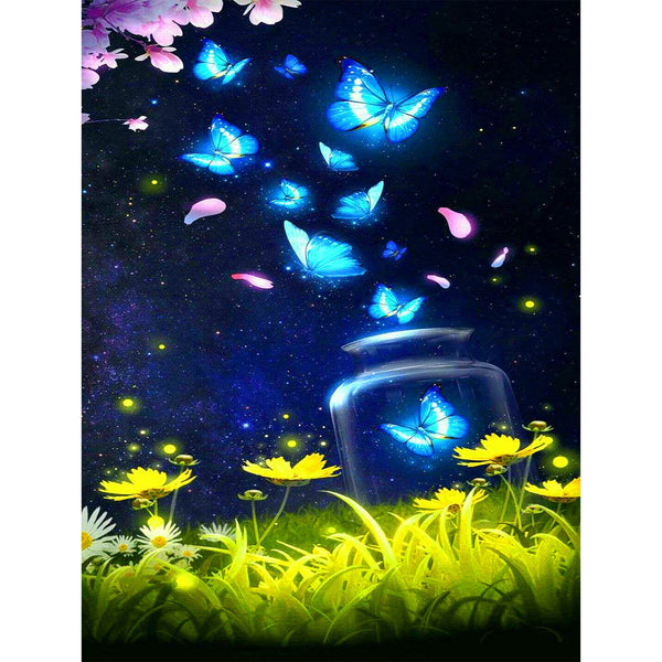 5D Diamond Painting butterfly Paint with Diamonds Art Crystal Craft Decor AH1692
