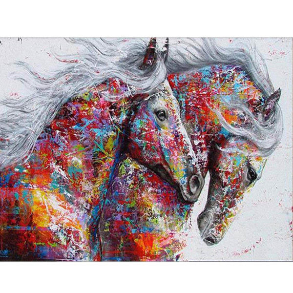 5D Diamond Painting horse Paint with Diamonds Art Crystal Craft Decor AH1904
