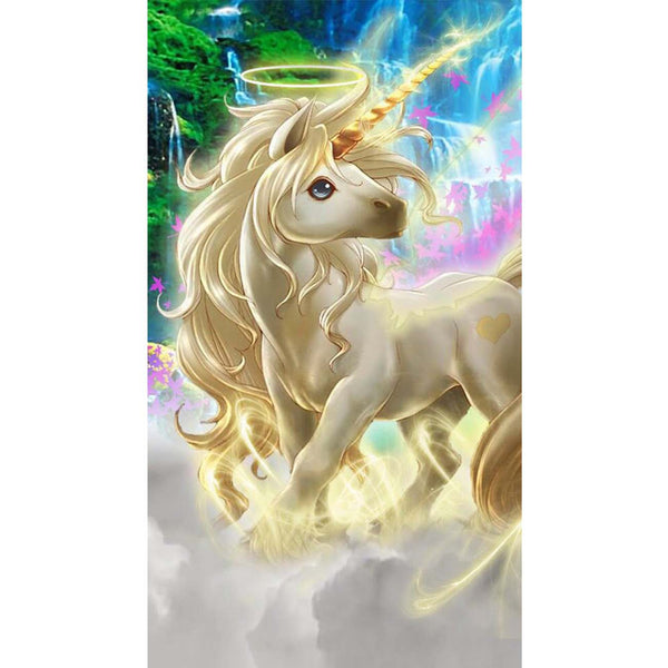 Rainbow Unicorn Horse 5D Diamond Painting 
