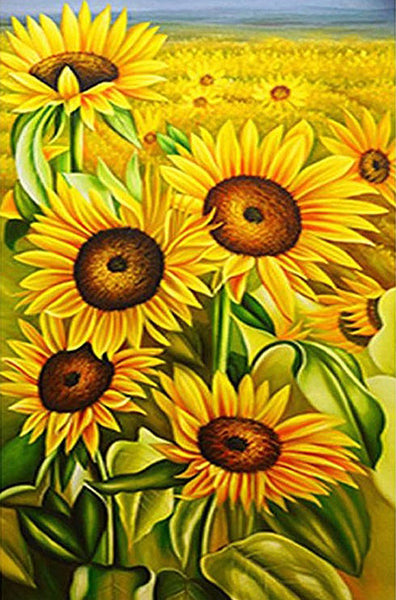 5D Diamond Painting sunflower Paint with Diamonds Art Crystal Craft Decor AH2257