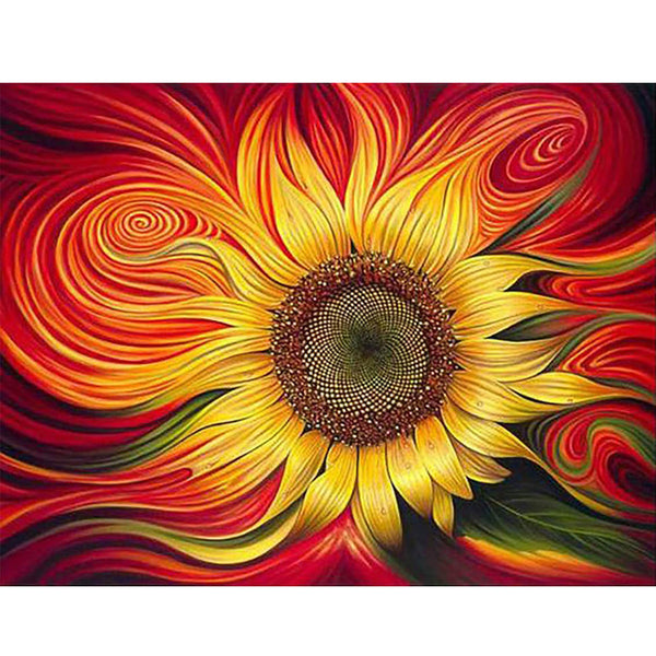 Colored Sunflower 5D Diamond Painting -  – Five Diamond  Painting