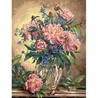 5D Diamond Painting flower Paint with Diamonds Art Crystal Craft Decor AH1674