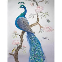 5D Diamond Painting peacock Paint with Diamonds Art Crystal Craft Decor AH1858