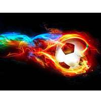 5D Diamond Painting football Paint with Diamonds Art Crystal Craft Decor AH2303