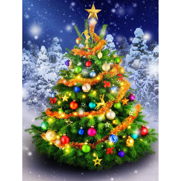 Diamond Painting Christmas Tree Ornaments