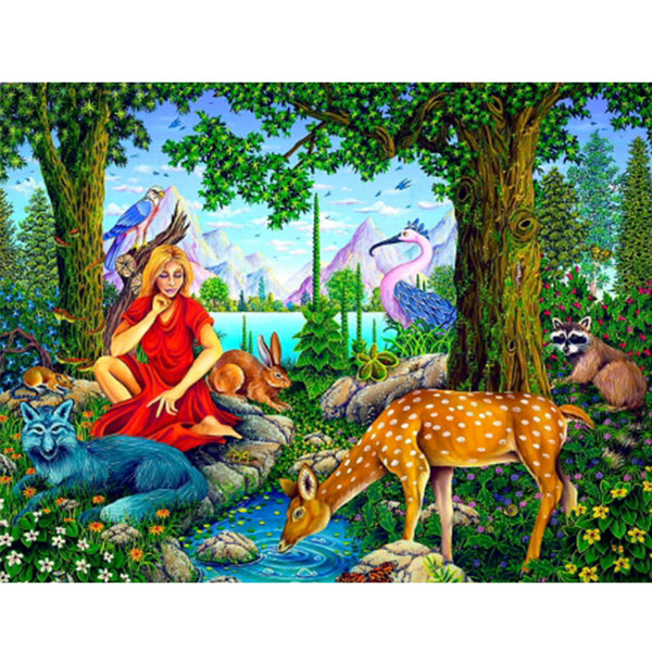 Deer in the forest 5D Diamond Painting -  – Five Diamond  Painting