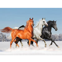 5D Diamond Painting horse Paint with Diamonds Art Crystal Craft Decor AH1924