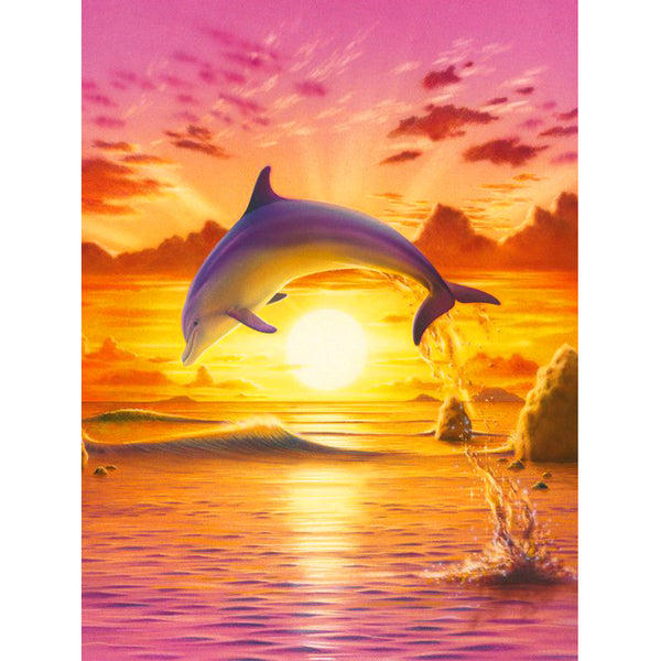 Dolphin Diamond Painting -  – Five Diamond