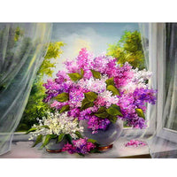 5D Diamond Painting flower Paint with Diamonds Art Crystal Craft Decor AH1628