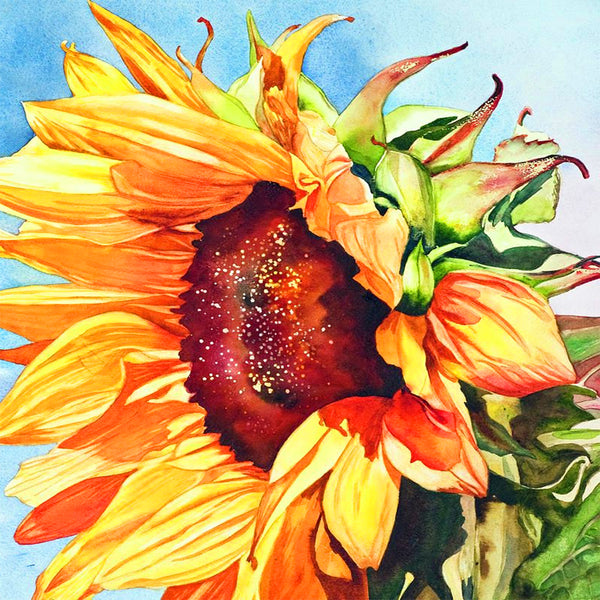 PHANTASYART Sunflower Diamond Painting Kits for Adults and Kids, Diamond  Painting Sunflower Diamond Art Kits,5D Diamond Painting Art Sunflower Kits