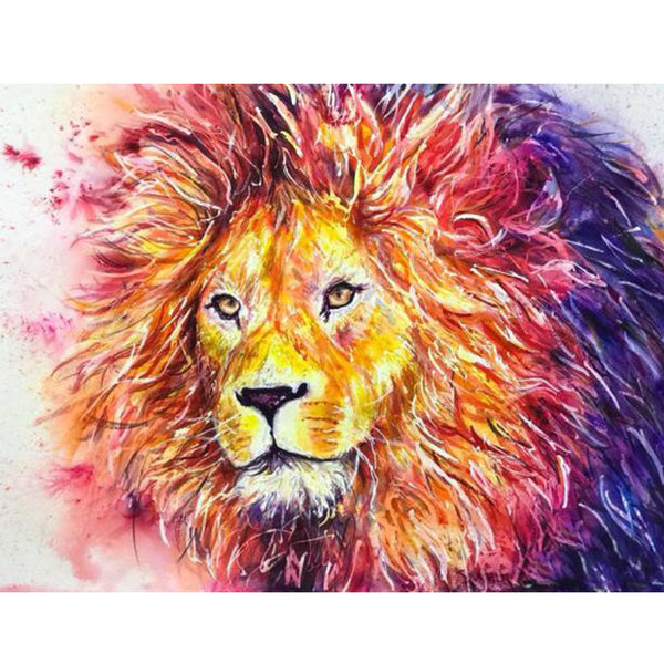 lion diamond painting