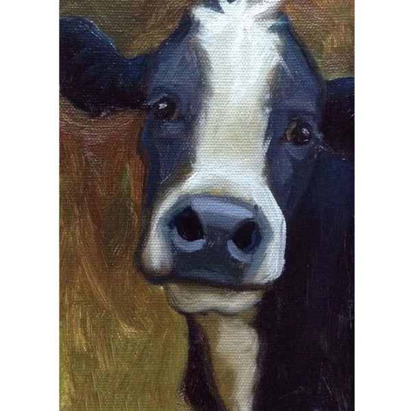 Cartoon Cow Diamond Painting – Color-Full Creations