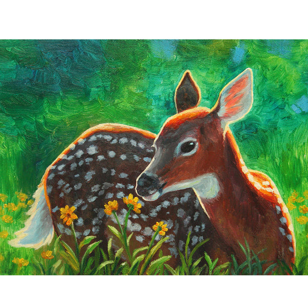 Deer in the Winter Diamond Painting – I Love DIY Art
