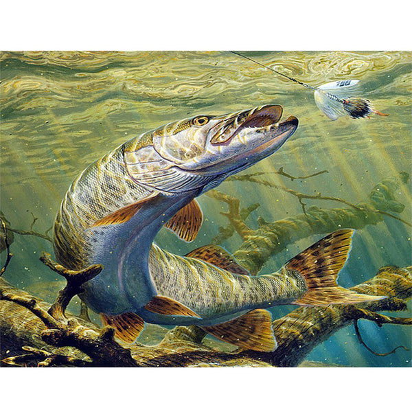 fish AH2305 5D Diamond Painting -  – Five