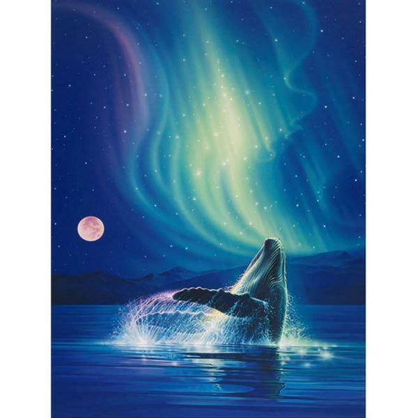  Snuqevc Fantasy Dolphin Diamond Painting, Adult Diamond Painting  Kits Cute Animal Art Crystal Embroidery Painting, 20x24inch Living Room  Decorn Bedroom Decor, Decoration Gift