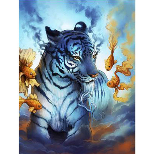 5D Diamond Painting tiger Paint with Diamonds Art Crystal Craft Decor AH1979