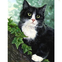 5D Diamond Painting cat Paint with Diamonds Art Crystal Craft Decor AH2067