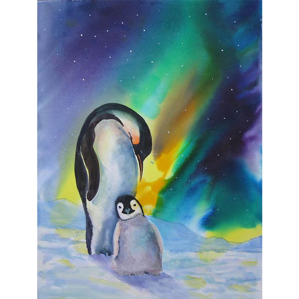 5D Diamond Painting penguin Paint with Diamonds Art Crystal Craft Decor AH2126