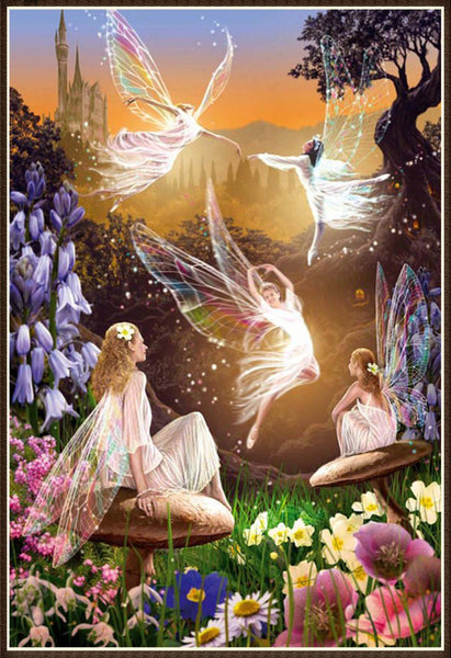 New Fairy Angels - 5D Diamond painting cross stitch– Diamond Paintings Store