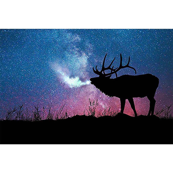Magical Glowing Deer 5D Diamond Bead Art – Best Diamond Paintings