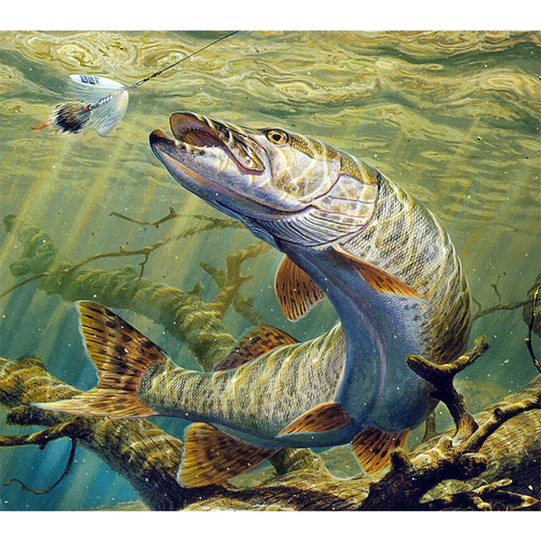 Small Fish And Big Fish, 5D Diamond Painting Kits