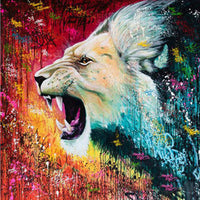 lion diamond painting