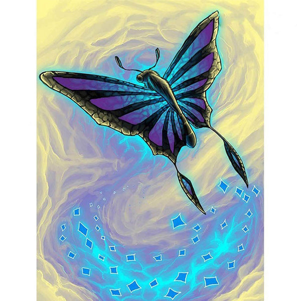 5D Diamond Painting butterfly Paint with Diamonds Art Crystal Craft Decor AH1695