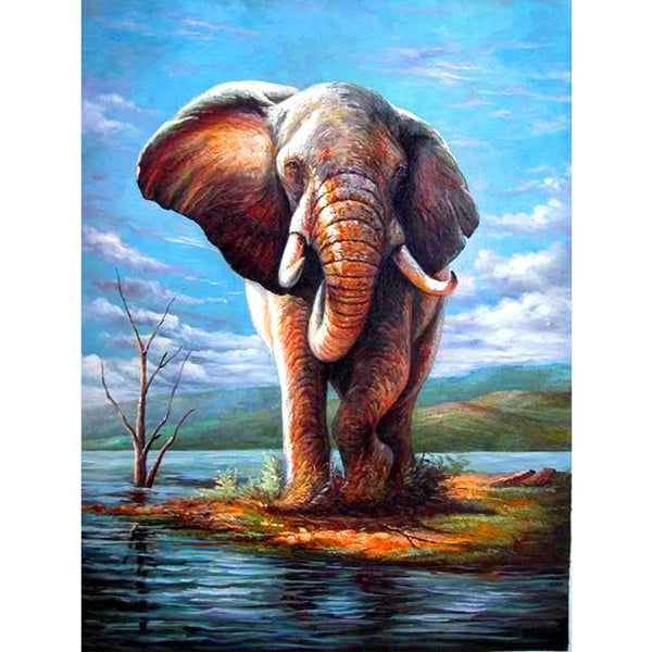 5D Diamond Painting elephant Paint with Diamonds Art Crystal Craft Decor AH1355