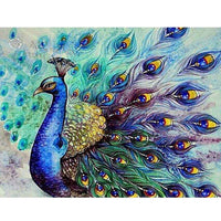 5D Diamond Painting peacock Paint with Diamonds Art Crystal Craft Decor AH1807