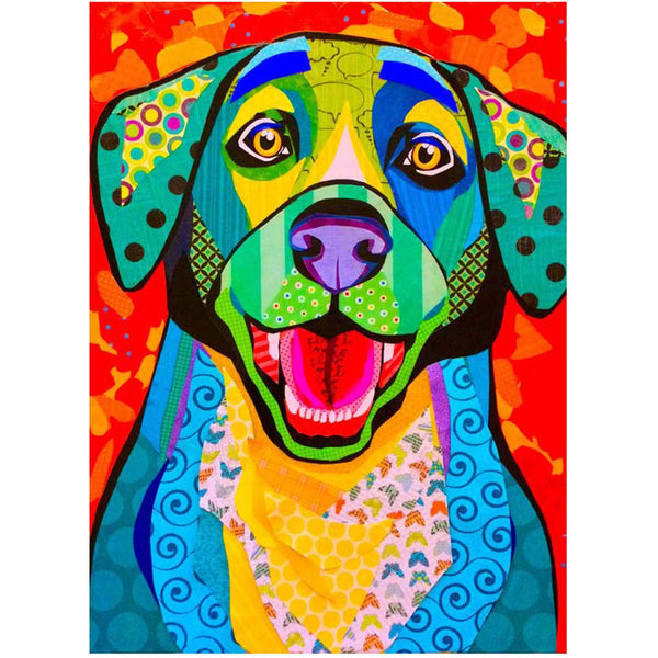 Dog Husky 5D Diamond Painting -  – Five