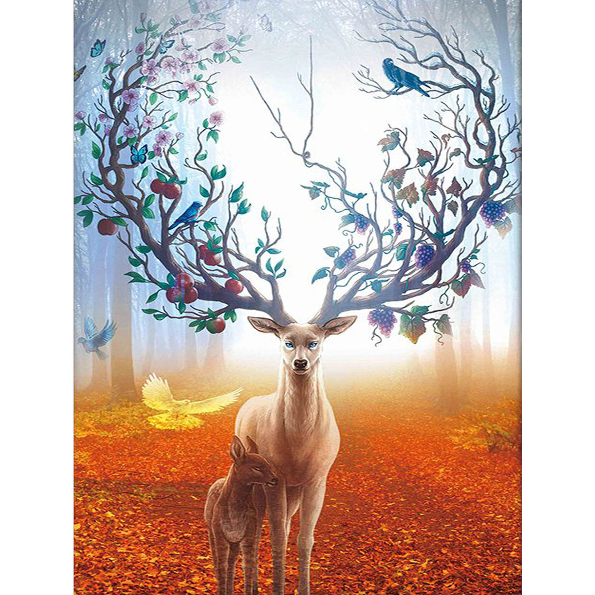 deer AH1964 5D Diamond Painting -  – Five