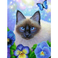 5D Diamond Painting cat Paint with Diamonds Art Crystal Craft Decor AH2037