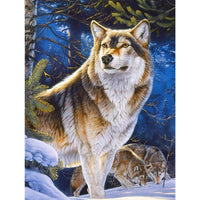 5D Diamond Painting wolf Paint with Diamonds Art Crystal Craft Decor AH1764