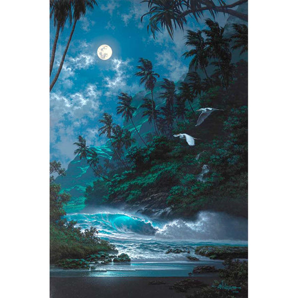 Moon Light On The Beach - 5D Diamond Painting -  %